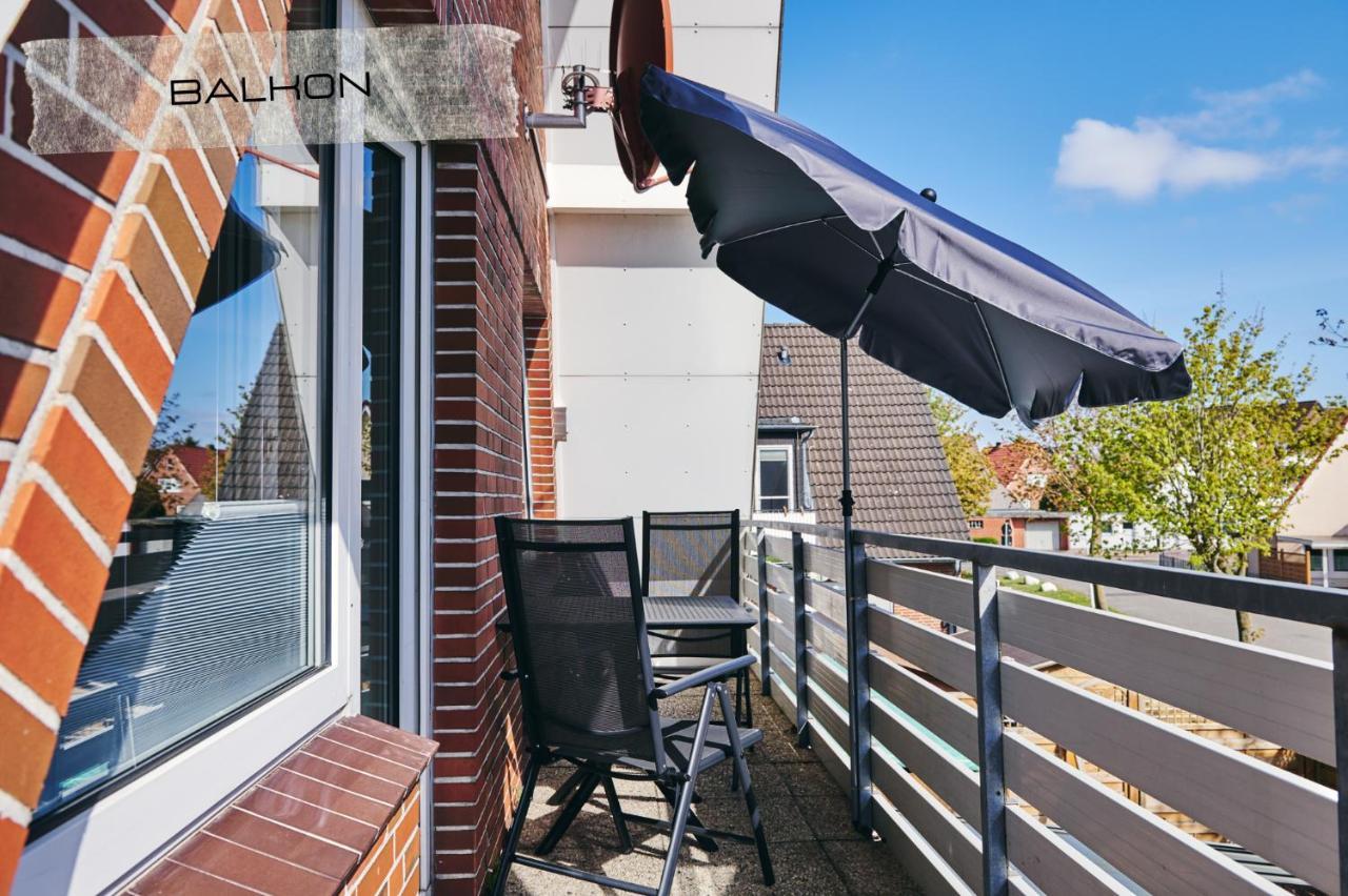 Ferienwohnung Maisonette In Ruhiger Und Zentraler Lage Mit Parkplatz Busum Bagian luar foto