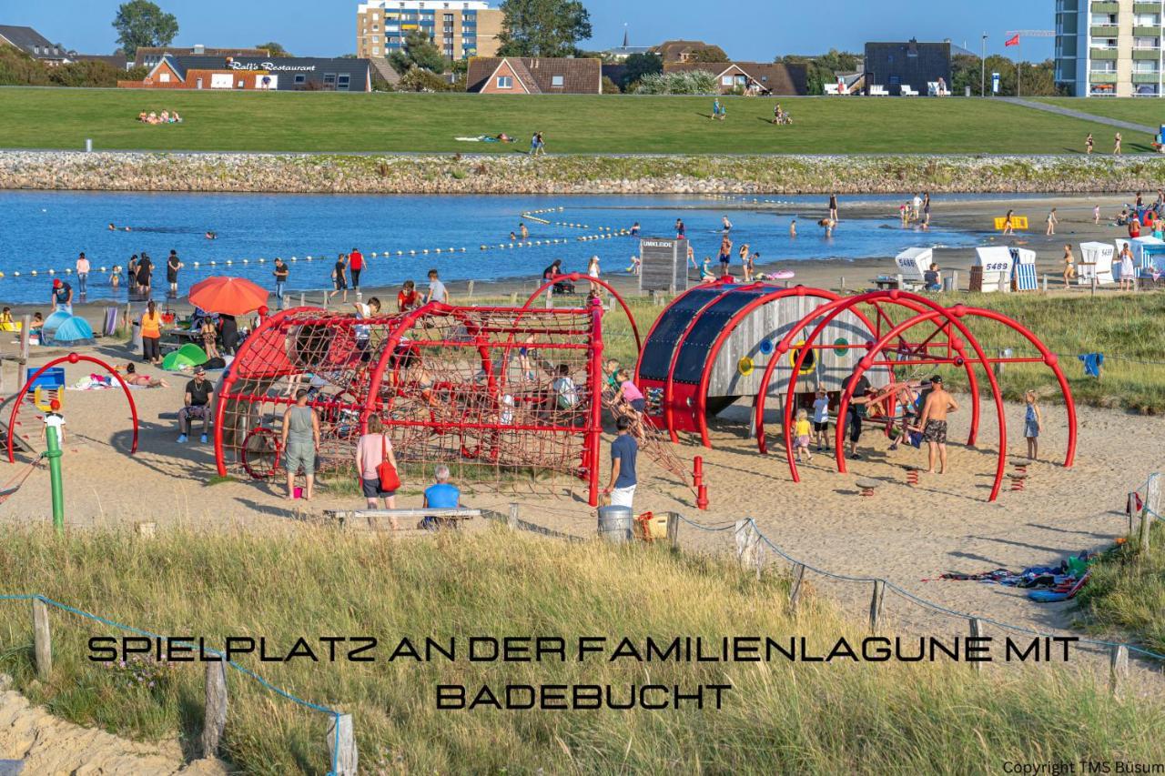 Ferienwohnung Maisonette In Ruhiger Und Zentraler Lage Mit Parkplatz Busum Bagian luar foto