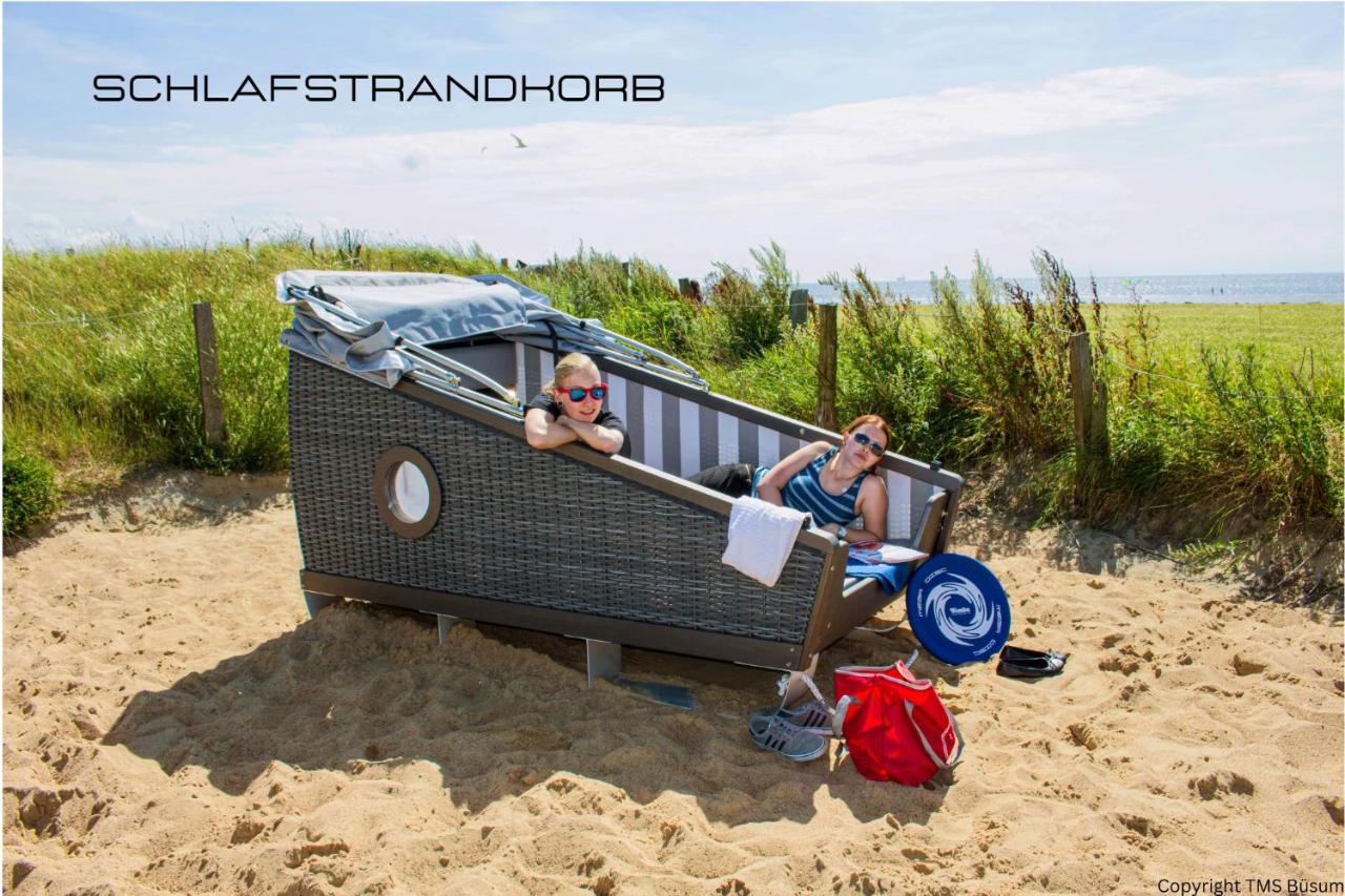 Ferienwohnung Maisonette In Ruhiger Und Zentraler Lage Mit Parkplatz Busum Bagian luar foto